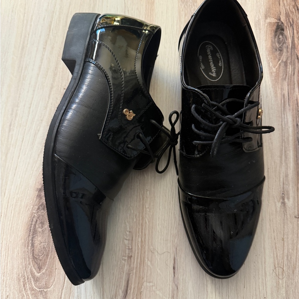 Church's Glossy Black Leather Derbys